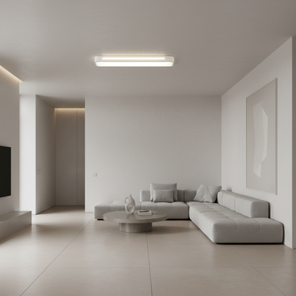 Luminara | Modern Elegant Long Oval LED Flush Mount Ceiling Light