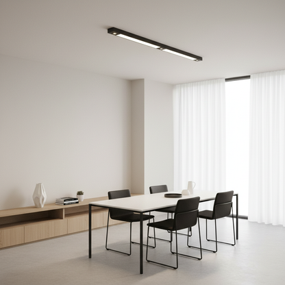 Luminara | Sleek Modern Iron Hanging Pendant Ceiling Lamp for Kitchen
