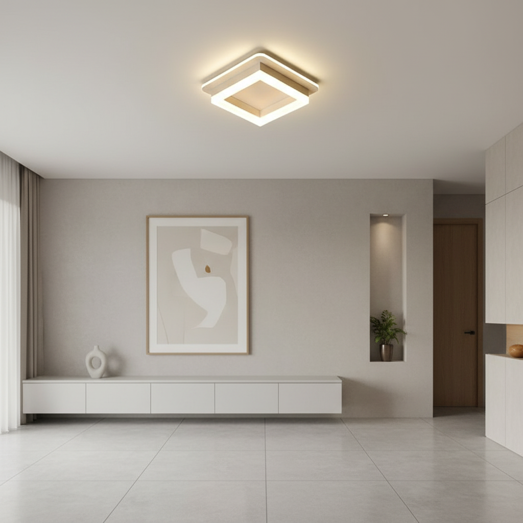 AureaLight | Stylish Modern LED Flush Mount Ceiling Light Fixture