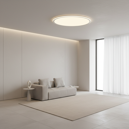 Luminara | Modern Ultra-Thin Round LED Flush Mount Ceiling Light