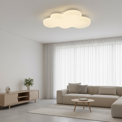 NimbusGlow | Charming Modern LED Flush Mount Ceiling Light