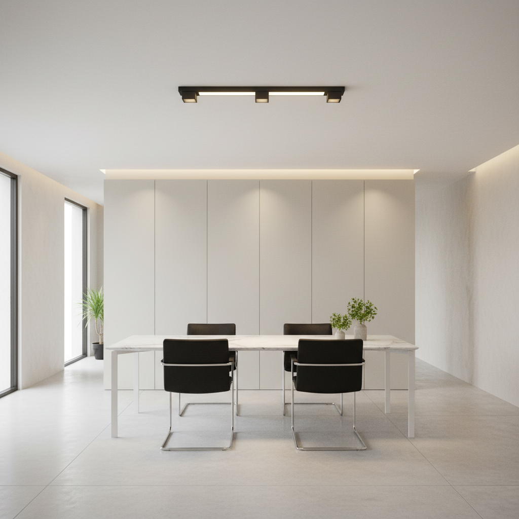 Luminara | Sleek Modern Iron Hanging Pendant Ceiling Lamp for Kitchen