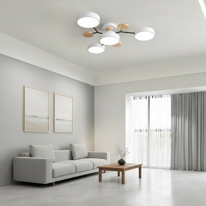 CelestialGlow | Modern Artistic LED Flush Mount Ceiling Light