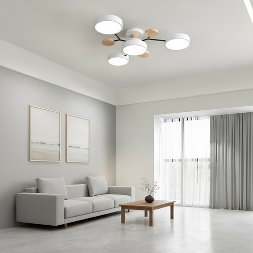 CelestialGlow | Modern Artistic LED Flush Mount Ceiling Light