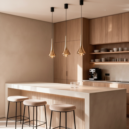 NocturneLight | Modern Adjustable Black Pendant Lighting for Stylish Interiors