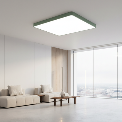 Luminara | Sleek Modern LED Flush Mount Ceiling Light for Versatile Spaces