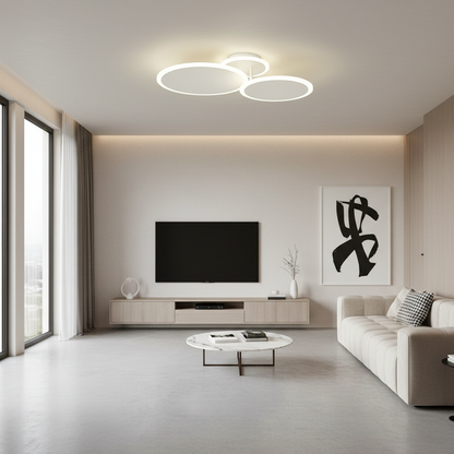 Luminara | Modern Dimmable LED Flush Mount Ceiling Light Fixture