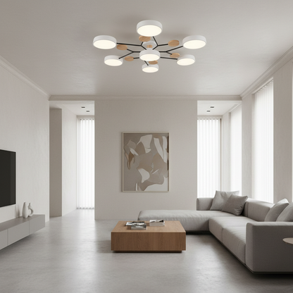 CelestialGlow | Modern Artistic LED Flush Mount Ceiling Light