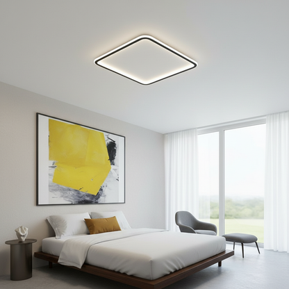 Luminara | Modern Sleek LED Flush Mount Ceiling Light Fixture