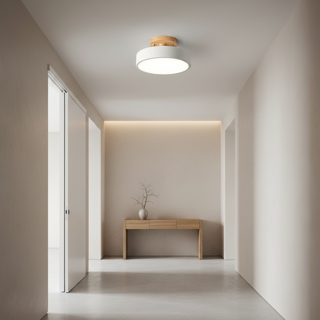 Luminara | Modern Sleek LED Flush Mount Ceiling Light Fixture