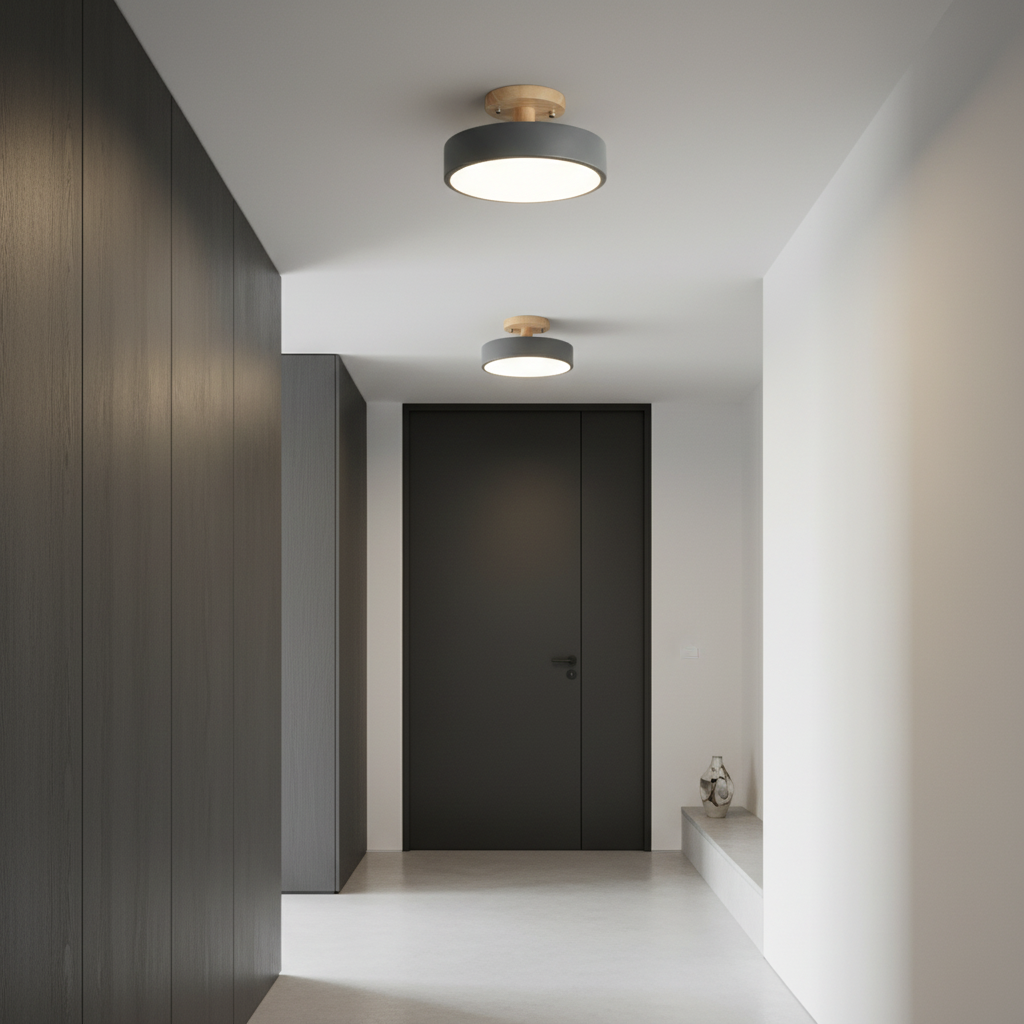 Luminara | Modern Sleek LED Flush Mount Ceiling Light Fixture