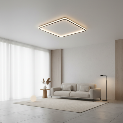 Luminara | Modern Sleek LED Flush Mount Ceiling Light Fixture