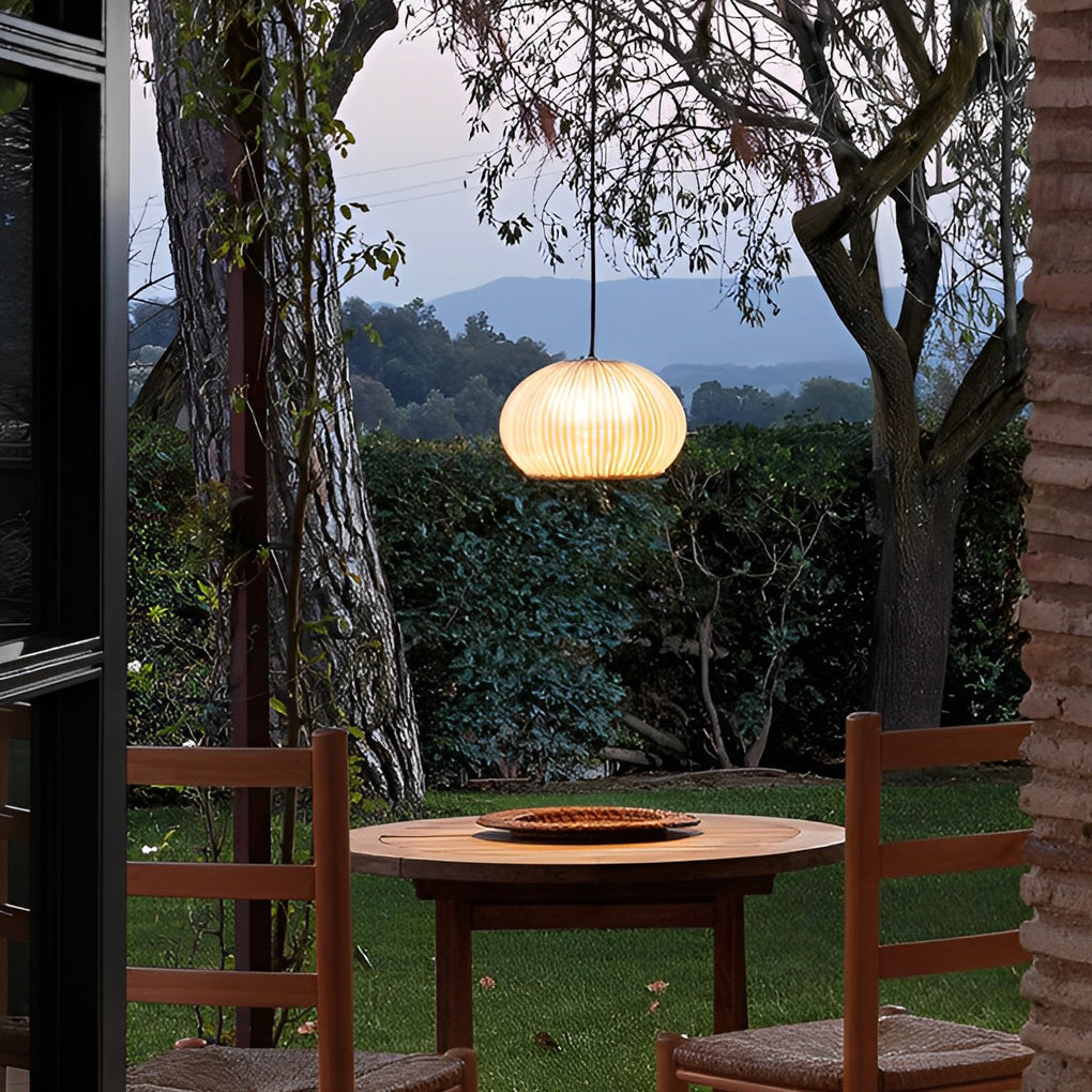 RattanGlow | Elegant Natural Woven Outdoor Wall Lights for Patios 0