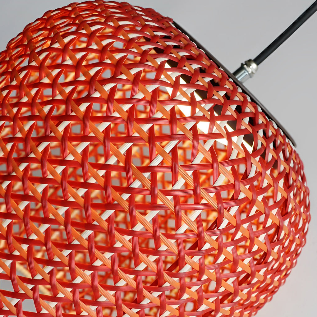 RattanGlow | Stylish Waterproof Outdoor Pendant Light Fixture 6