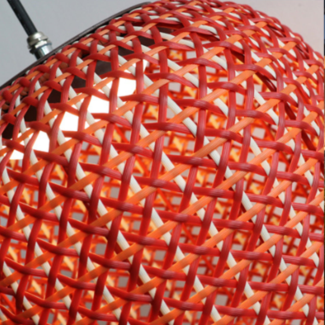 RattanGlow | Stylish Waterproof Outdoor Pendant Light Fixture 7