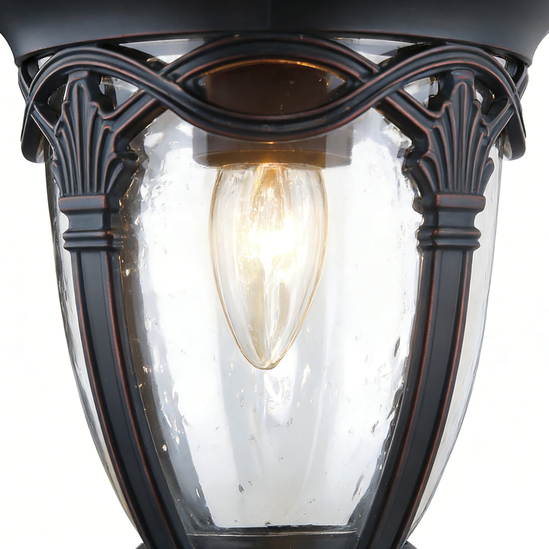 RetroGlow | Stylish Vintage Outdoor Wall Lights with Adjustable Chain