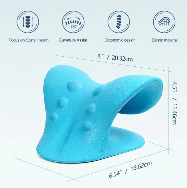 Neck & Shoulder Comfort Relaxer Pillow