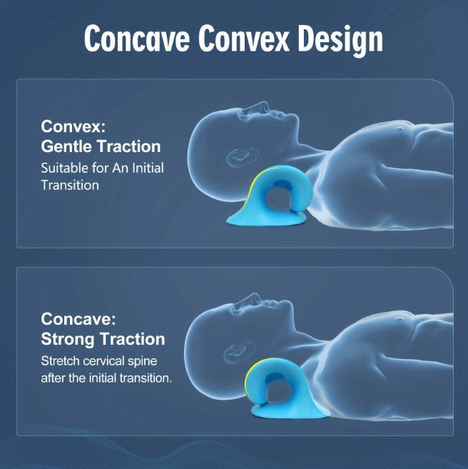 Neck & Shoulder Comfort Relaxer Pillow