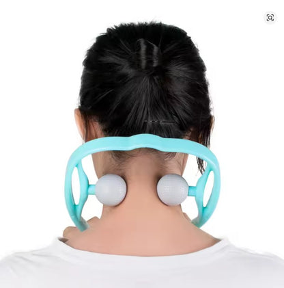 Neck and Shoulder Massager with Acupressure Balls