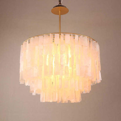 ShellAura | Elegant Modern Shell Chandelier Light Fixture