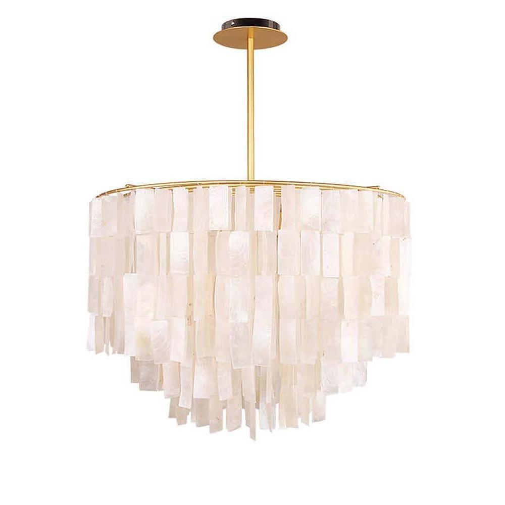 ShellAura | Elegant Modern Shell Chandelier Light Fixture