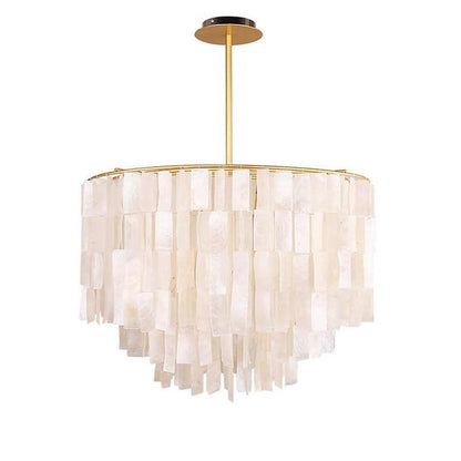 ShellAura | Elegant Modern Shell Chandelier Light Fixture