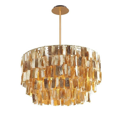 ShellAura | Elegant Modern Shell Chandelier Light Fixture