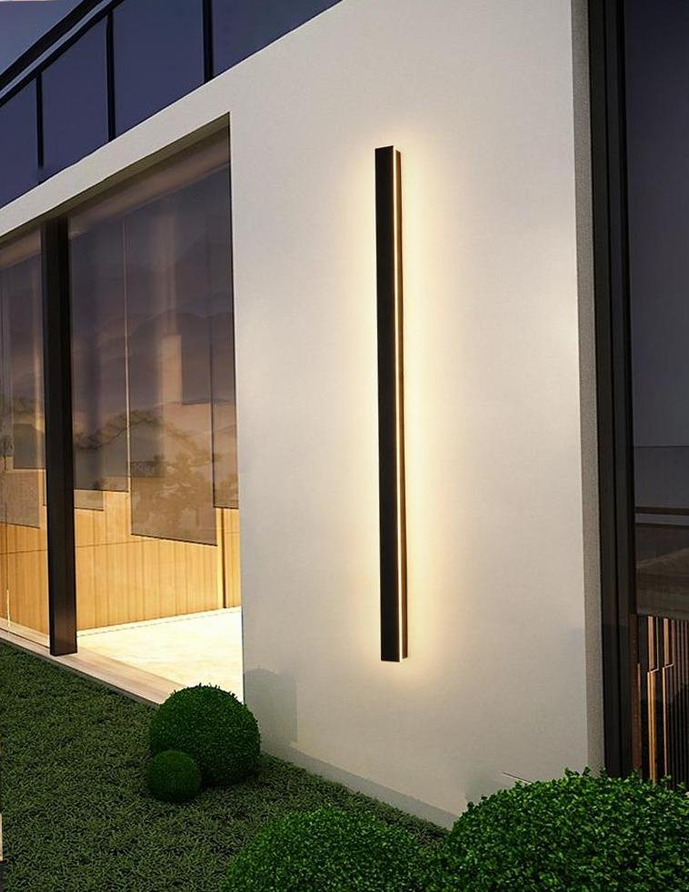 Sleek Minimalist | Outdoor Wall Lamp with Dimmable LED Light | IP65 Rated for Stylish Exterior Illumination 3