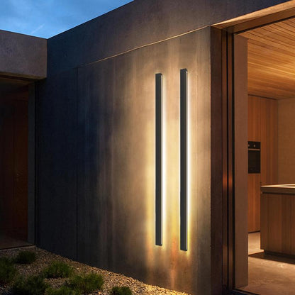Sleek Minimalist | Outdoor Wall Lamp with Dimmable LED Light | IP65 Rated for Stylish Exterior Illumination 6