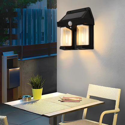 SolarGlow | Elegant Eco-Friendly Solar Outdoor Wall Lantern