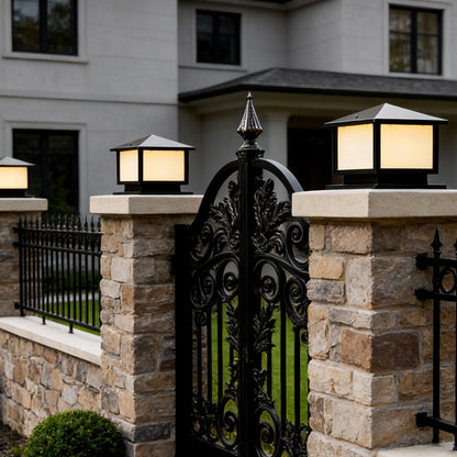 Solara | Modern Durable Solar Outdoor Pillar Garden Lights