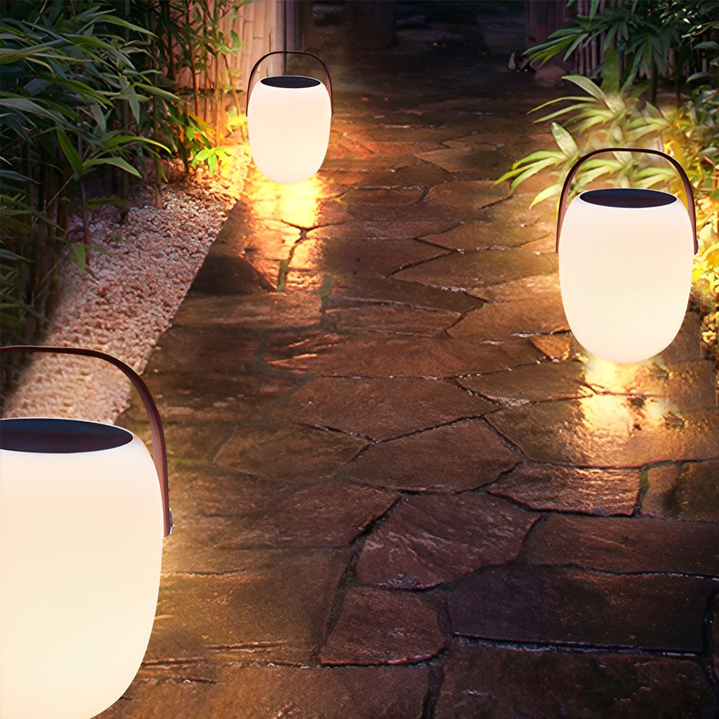 Solara | Stylish Portable Outdoor Solar Lantern for Garden Ambiance 5