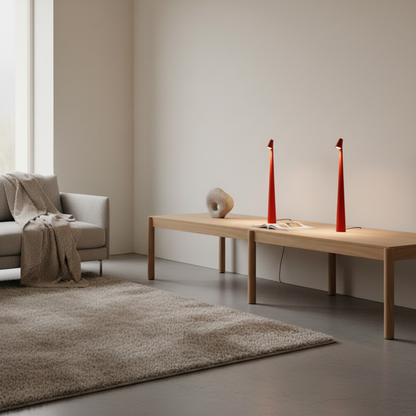 Luminara | Stylish Dimmable LED Cone Shaped Table Lamp for Modern Spaces