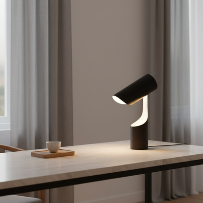 NordicGlow | Sleek Modern Adjustable LED Desk Lamp for Home Office