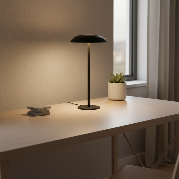 Luminara | Modern Rechargeable Cordless LED Table Lamp for Bedroom