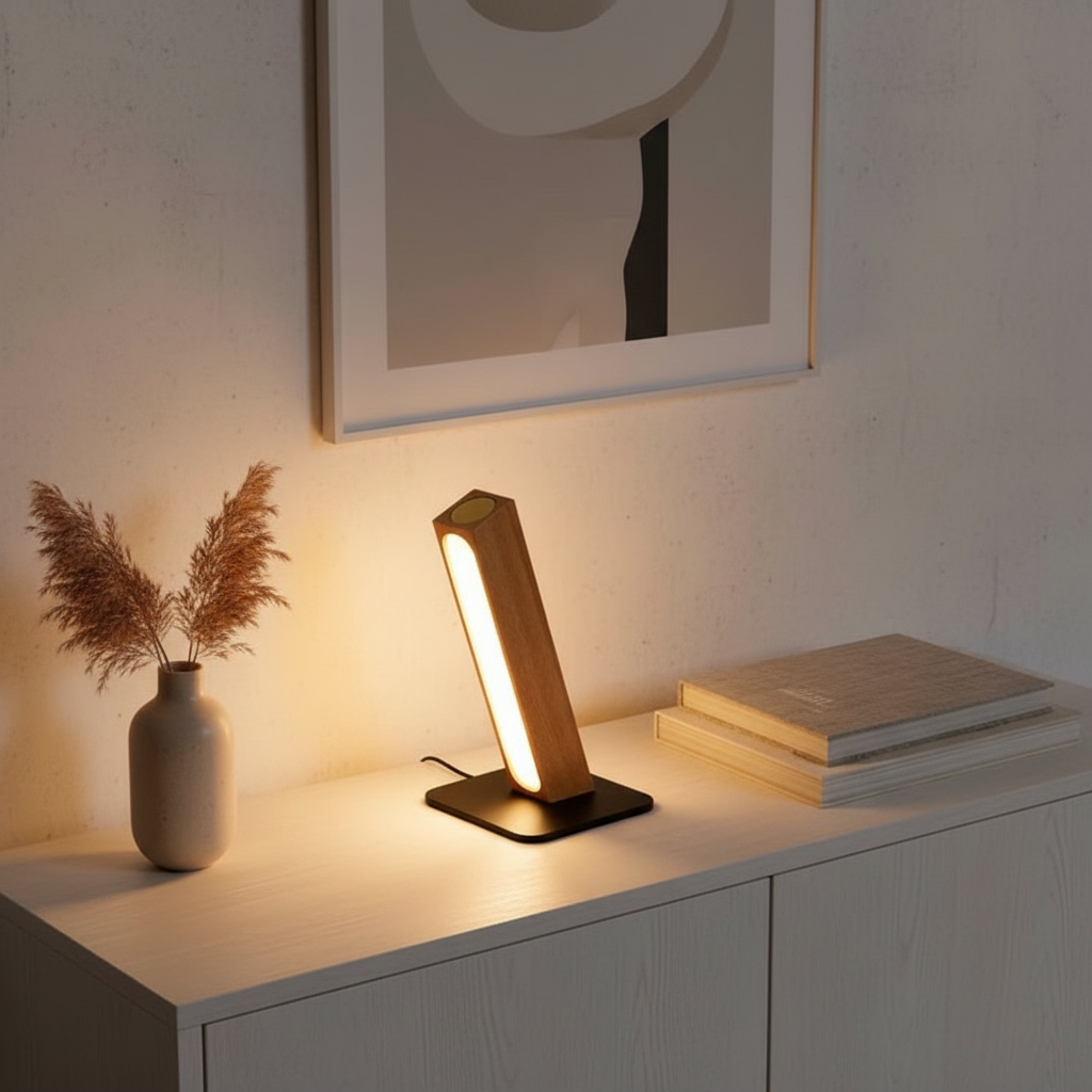 NordicBeam | Modern Elegant Rechargeable LED Desk Lamp with Touch Control