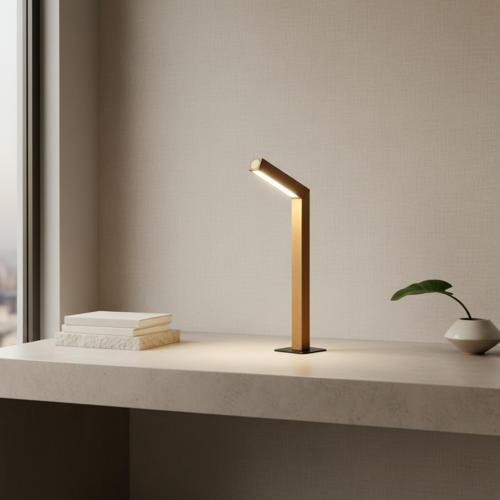NordicBeam | Modern Elegant Rechargeable LED Desk Lamp with Touch Control