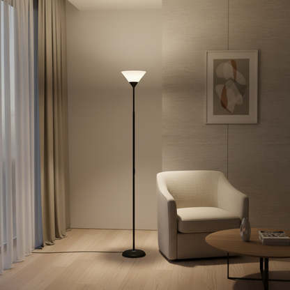 Luminara | Modern Adjustable Dimmable Torchiere Floor Lamp