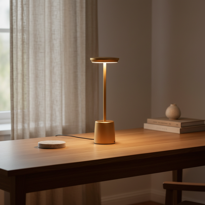 Luminara | Modern Elegant Cordless LED Table Lamp with Adjustable Light