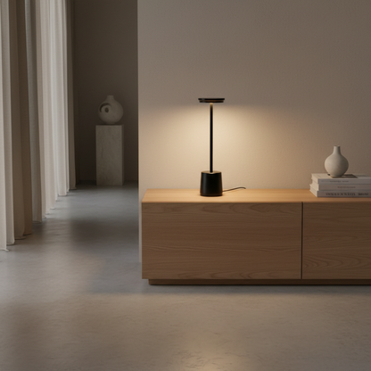 Luminara | Modern Elegant Cordless LED Table Lamp with Adjustable Light