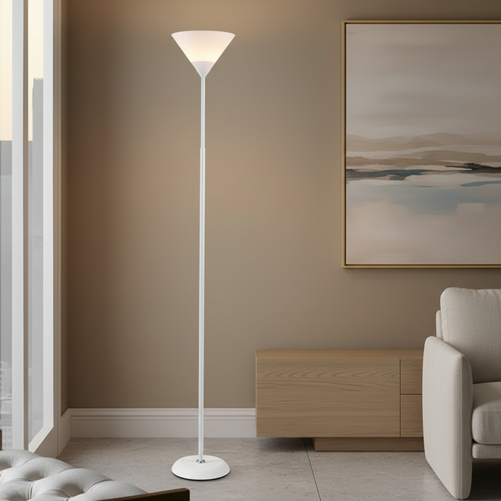 Luminara | Modern Adjustable Dimmable Torchiere Floor Lamp