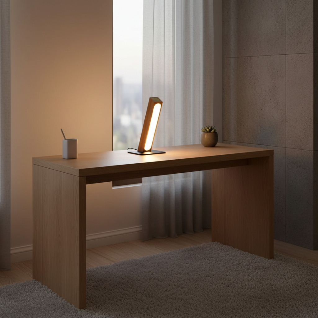 NordicBeam | Modern Elegant Rechargeable LED Desk Lamp with Touch Control