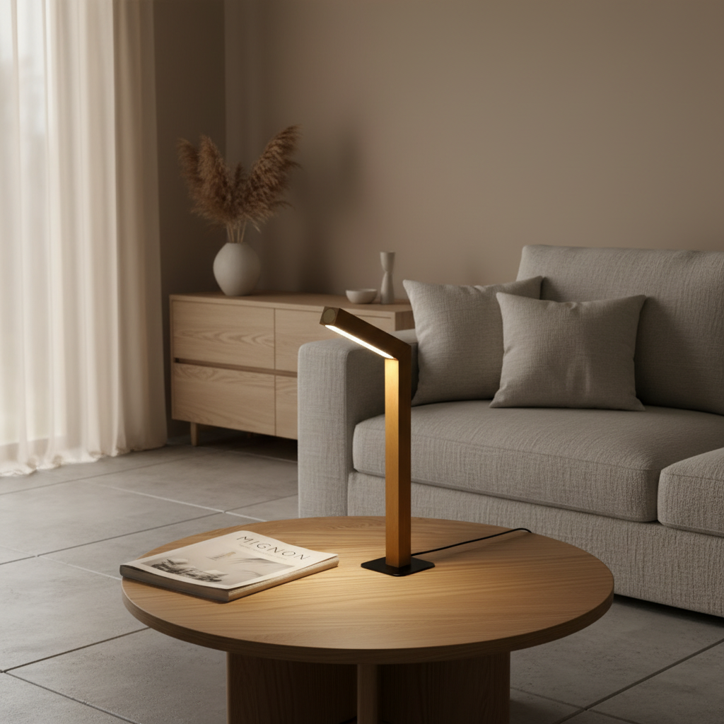 NordicBeam | Modern Elegant Rechargeable LED Desk Lamp with Touch Control