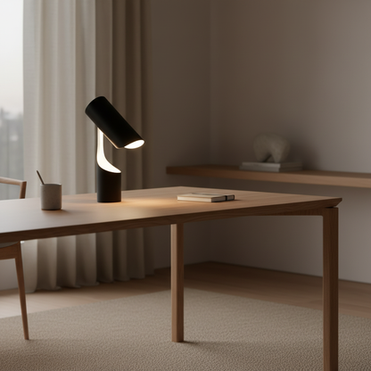 NordicGlow | Sleek Modern Adjustable LED Desk Lamp for Home Office