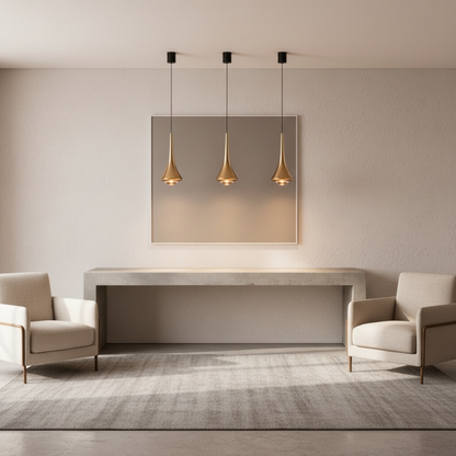 NocturneLight | Modern Adjustable Black Pendant Lighting for Stylish Interiors