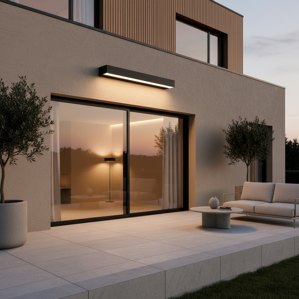 Modern Outdoor Ceiling Light | Waterproof Adjustable Porch Lighting