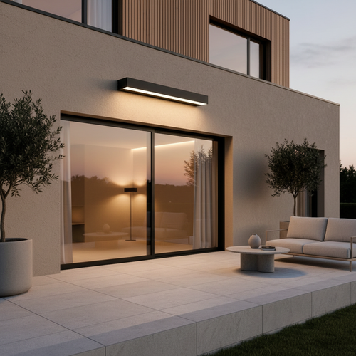 Modern Outdoor Ceiling Light | Waterproof Adjustable Porch Lighting
