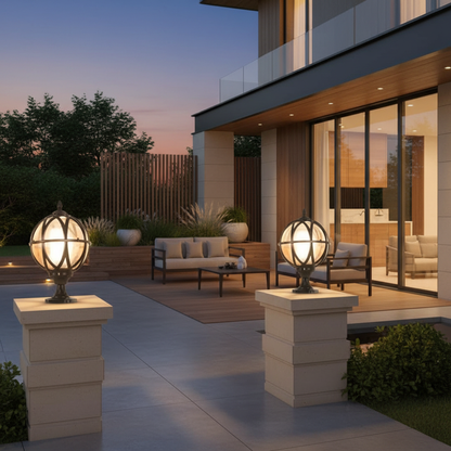 Luminara | Elegant Waterproof Outdoor Wall Lights for Garden Illumination