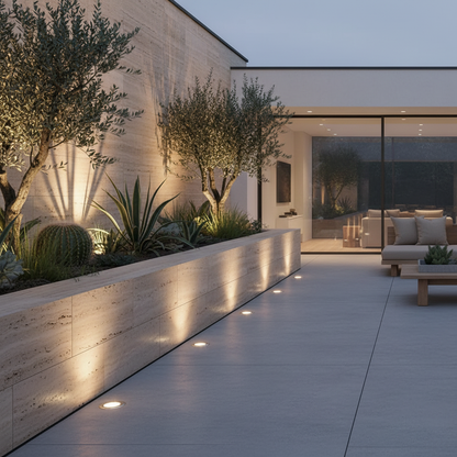 Stellaris | Elegant Waterproof Stainless Steel In-Ground Garden Lights