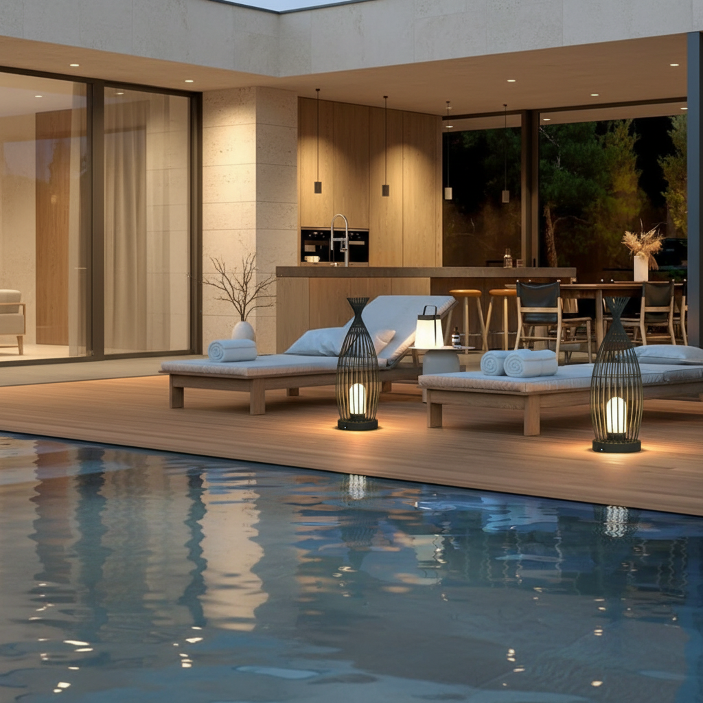 Creative Outdoor Garden Lamp | Waterproof Accent Light for Courtyards